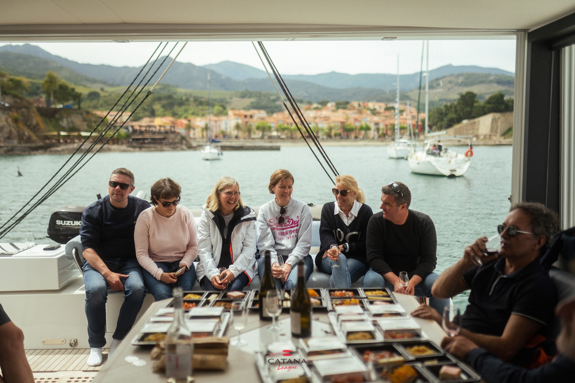 Déjeuner à bord d'un OCEAN CLASS
